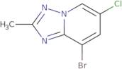 8-Bromo-6-chloro-2-methyl[1,2,4]triazolo[1,5-a]pyridine