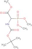 (+/-)-BOC-a-phosphonoglycine tri-methyl ester
