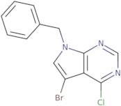 7-Benzyl-5-bromo-4-chloro-7H-pyrrolo[2,3-d]pyrimidine