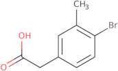 4-Bromo-3-methylphenylacetic acid