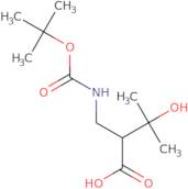 N-Boc-2-aminomethyl-3-hydroxy-3-methylbutanoic acid