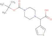 2-(4-Boc-piperazinyl)-2-(thiophen-3-yl)acetic acid