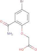 (4-Bromo-2-carbamoyl-phenoxy)acetic acid