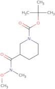 1-Boc-3-(Methoxy-methyl-carbamoyl)piperidine