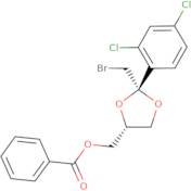 cis-Bromo-ester [cis-2-(2,4-Dichlorophenyl)-2-bromomethyl-4-(benzoyloxy)-methyl-1,3-dioxalane]