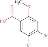 4-Bromo-5-chloro-2-methoxybenzoic acid