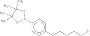 2-[4-(5-Bromo-pentyl)-phenyl]-4,4,5,5-tetramethyl-[1,3,2]dioxaborolane