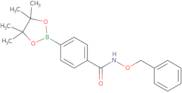 N-Benzyloxy-4-(4,4,5,5-tetramethyl-[1,3,2]dioxaborolan-2-yl)benzamide