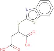 (2-Benzothiazolylthio)butanedioic acid