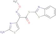 S-2-Benzothiazolyl 2-amino-a-(methoxyimino)-4-thiazolethiolacetate