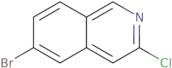 6-Bromo-3-chloroisoquinoline