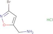 (3-Bromoisoxazol-5-yl)methylamine hydrochloride