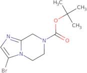 7-Boc-3-bromo-5,6-dihydro-8H-imidazo[1,2-a]pyrazine