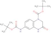 4-Boc-7-Bocamino-3,4-dihydroquinoxalin-2-one