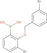 3-Bromo-2-(3'-bromobenzyloxy)phenylboronic acid