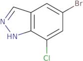 5-Bromo-7-chloro-1H-indazole