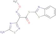 S-2-Benzothiazolyl (Z)-2-(5-amino-1,2,4-thiadiazol-3-yl)-2-methoxyiminothioacetate