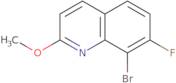 8-Bromo-7-fluoro-2-methoxyquinoline