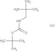 1-N-Boc-2-Methylpropane-1,2-diamine hydrochloride