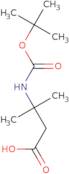 3-((tert-Butoxycarbonyl)amino)-3-methylbutanoic acid