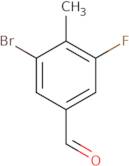 5-bromo-3-fluoro-4-methylbenzaldehyde