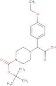 2-(4-Boc-piperazinyl)-2-(4-ethoxylphenyl)acetic acid