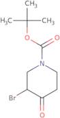 3-Bromo-4-oxopiperidine-1-carboxylic acid tert-butyl ester