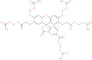2',7'-Bis(2-carboxyethyl)-5(6)-carboxyfluorescein acetoxymethyl ester - 1 mg/ml in DMSO