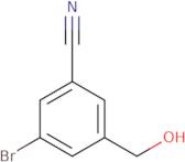 3-Bromo-5-(hydroxymethyl)benzonitrile