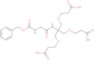 8,8-Bis((2-carboxyethoxy)methyl)-3,6-dioxo-1-phenyl-2,10-dioxa-4,7-diazatridecan-13-oic acid