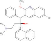 (1R,2S)-1-(6-Bromo-2-methoxyquinolin-3-yl) -4-(dimethylamino)-2-(naphthalen-1-yl) -1-phenylbutan-2-ol