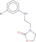 3-(2-((3-Bromophenyl)amino)ethyl)oxazolidin-2-one