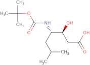 Boc-(3S,4S)-4-amino-3-hydroxy-6-methylheptanoic acid