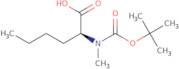 Boc-N-methyl-L-norleucine (oil)