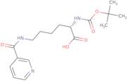 N-alpha-Boc-Nepsilon-nicotinoyl-L-lysine