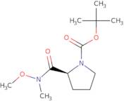 Boc-L-proline N,O-dimethylhydroxamide