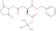 Boc-L-aspartic acid beta-N-hydroxysuccinimide ester alpha-benzyl ester