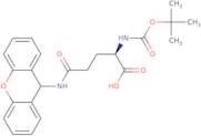 N-alpha-Boc-Ndelta-xanthyl-D-glutamine