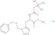Boc-N-p-benzyloxymethyl-L-histidine methyl ester hydrochloride