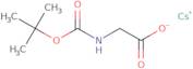 Boc-glycine cesium salt