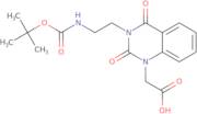 Boc-3-(2-aminoethyl)-1-carboxymethylquinazoline-2,4-dione