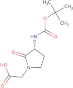 (R)-3-(Boc-amino)-2-oxo-1-pyrrolidine-acetic acid