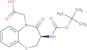 (R)-3-Boc-amino-5-(carbonylmethyl)-2,3-dihydro-1,5-benzothiazepin-4(5H)-one