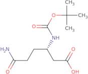 N-β-Boc-L-β-homoglutamine