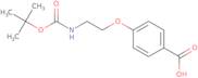 4-[2-(Boc-amino)ethyloxy]benzoic acid