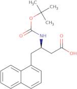 Boc-(1-naphthyl)-D-β-homoalanine