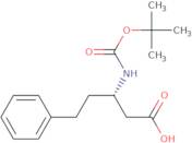 Boc-(S)-3-amino-5-phenylpentanoic acid