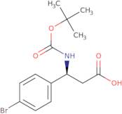 Boc-(S)-3-amino-3-(4-bromophenyl)propionic acid