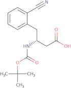 Boc-2-cyano-D-β-homophenylalanine