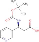 Boc-(S)-3-amino-3-(3-pyridyl)propionic acid
